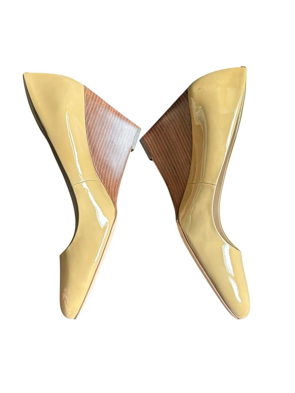 Via Spiga Pamina Tan Wedge Heel Size 9 - Picture 3 of 4